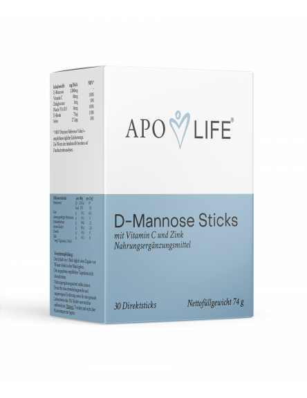 ApoLife D-Mannose Sticks 30 Stück