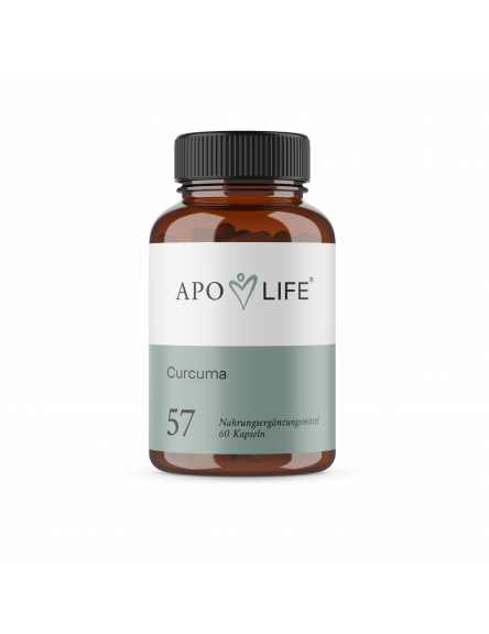 ApoLife 57 Curcuma Kapseln 60 Stück