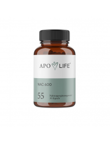 ApoLife 55 NAC 600 Kapseln 30 Stück