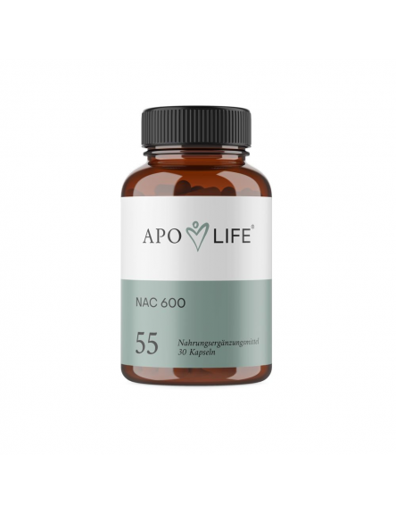 ApoLife 55 NAC 600 Kapseln 30 Stück