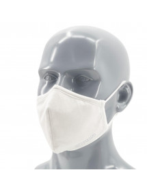 Mundschutz Maske Nano FFP2 Stoff Weiss 1 Stück