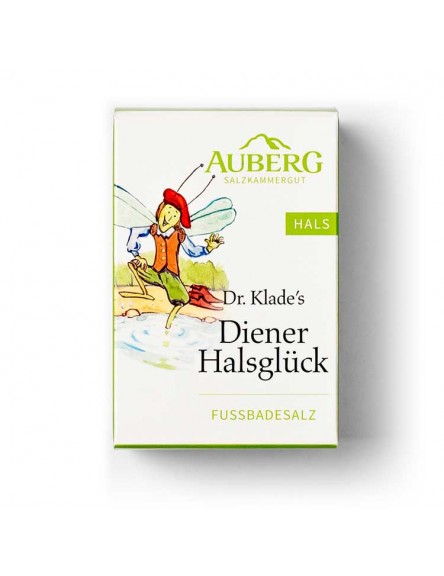 AUBERG Dr. Klade's Diener Halsglück Fussbadesalz 250g